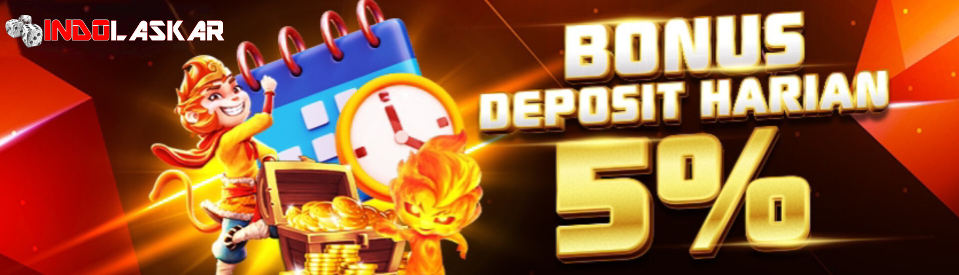 BONUS DEPOSIT HARIAN 5%